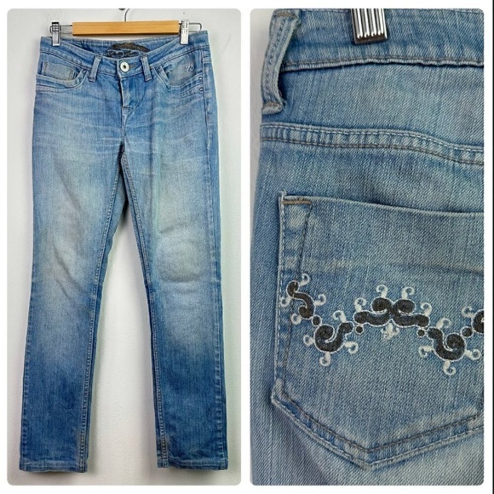 Pepe Jeans Seventy Three Skinny Light Wash Size 28